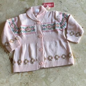 NWT Gymboree girls cardigan size 3T, 100% cotton
